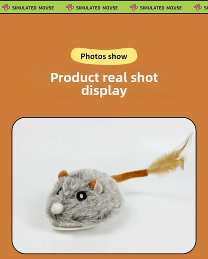 Interactive Moving Mouse Cat Toy