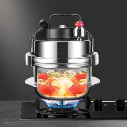 Portable Stainless Steel Pressure Cooker