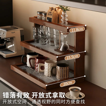 Multi-Tier Desktop Cup Organizer