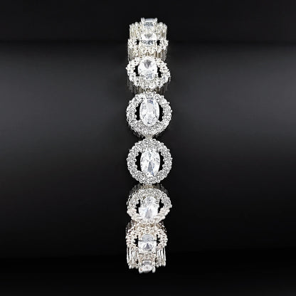 Princess Cubic Zirconia Bracelet