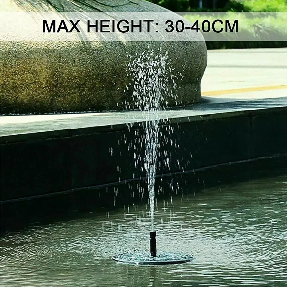 Solar Powered Floating Fountain Pump