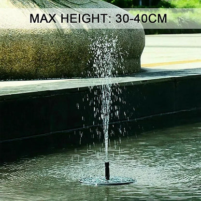 Solar Powered Floating Fountain Pump