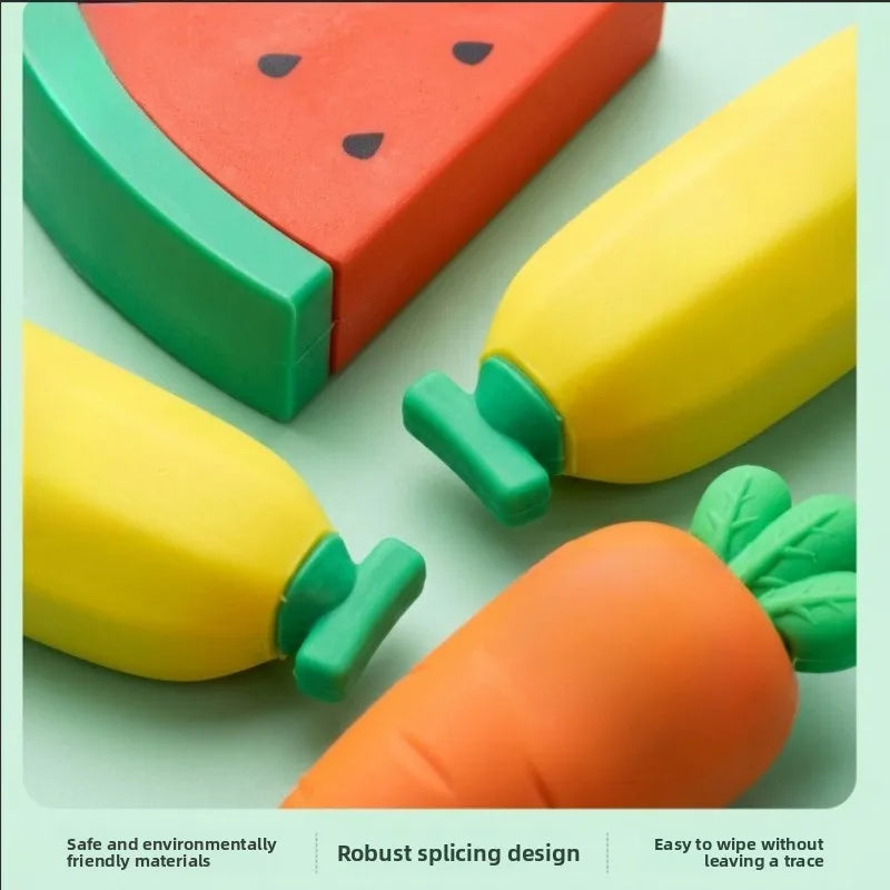 Cartoon Fruit Jumbo Eraser