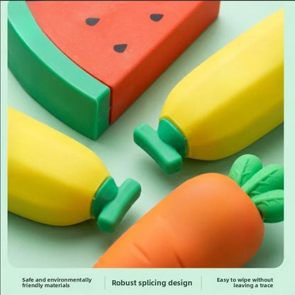 Cartoon Fruit Jumbo Eraser