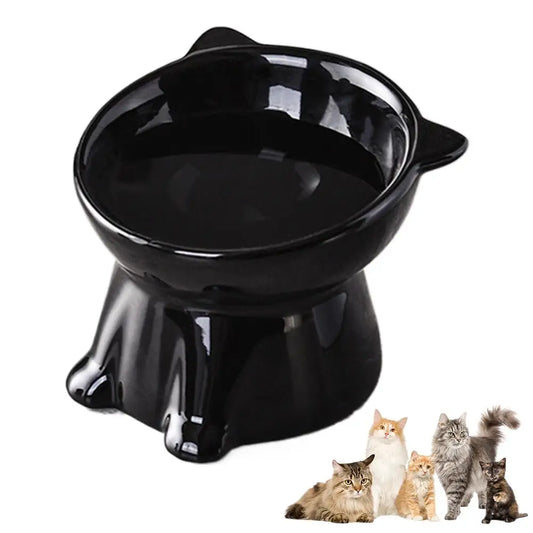 Elevated Cat Bowl with Non-Slip Base