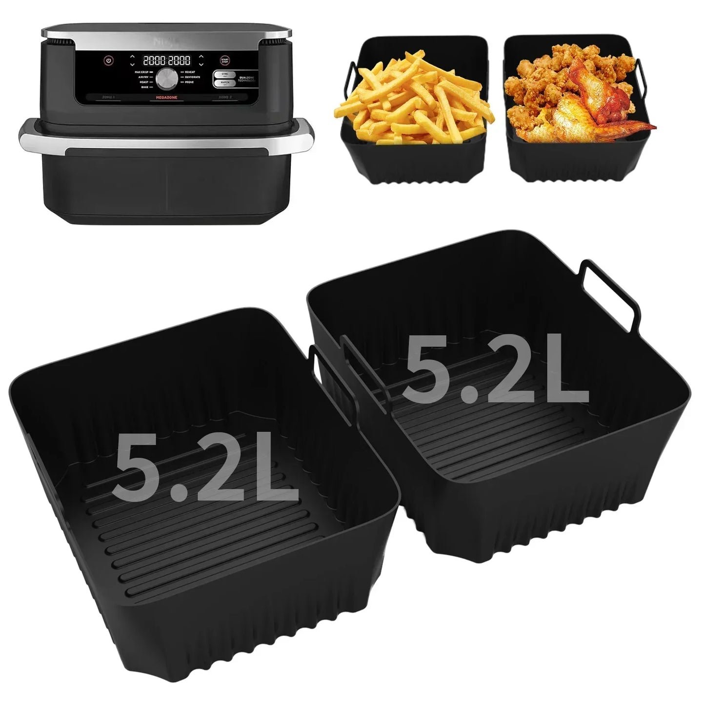 Silicone Air Fryer Tray Mold