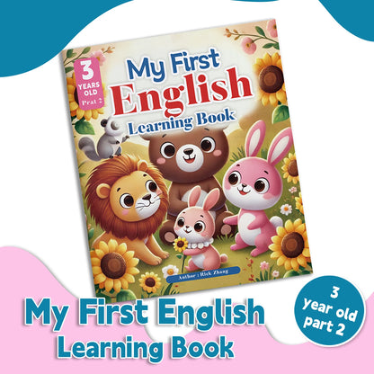 My First English Learning Book Set – 12 Books
