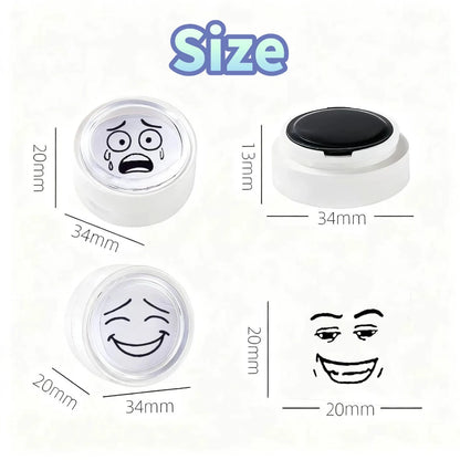 Cute Emoji Expression Stamps