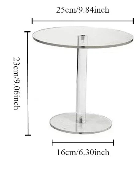 Clear Acrylic Cake & Dessert Display Stand
