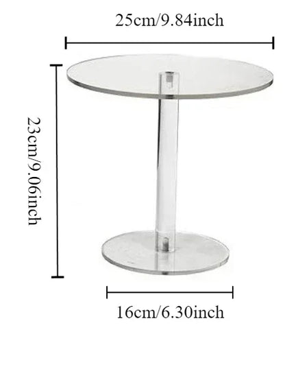 Clear Acrylic Cake & Dessert Display Stand
