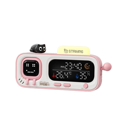 Smart Temperature & Humidity Desk Clock