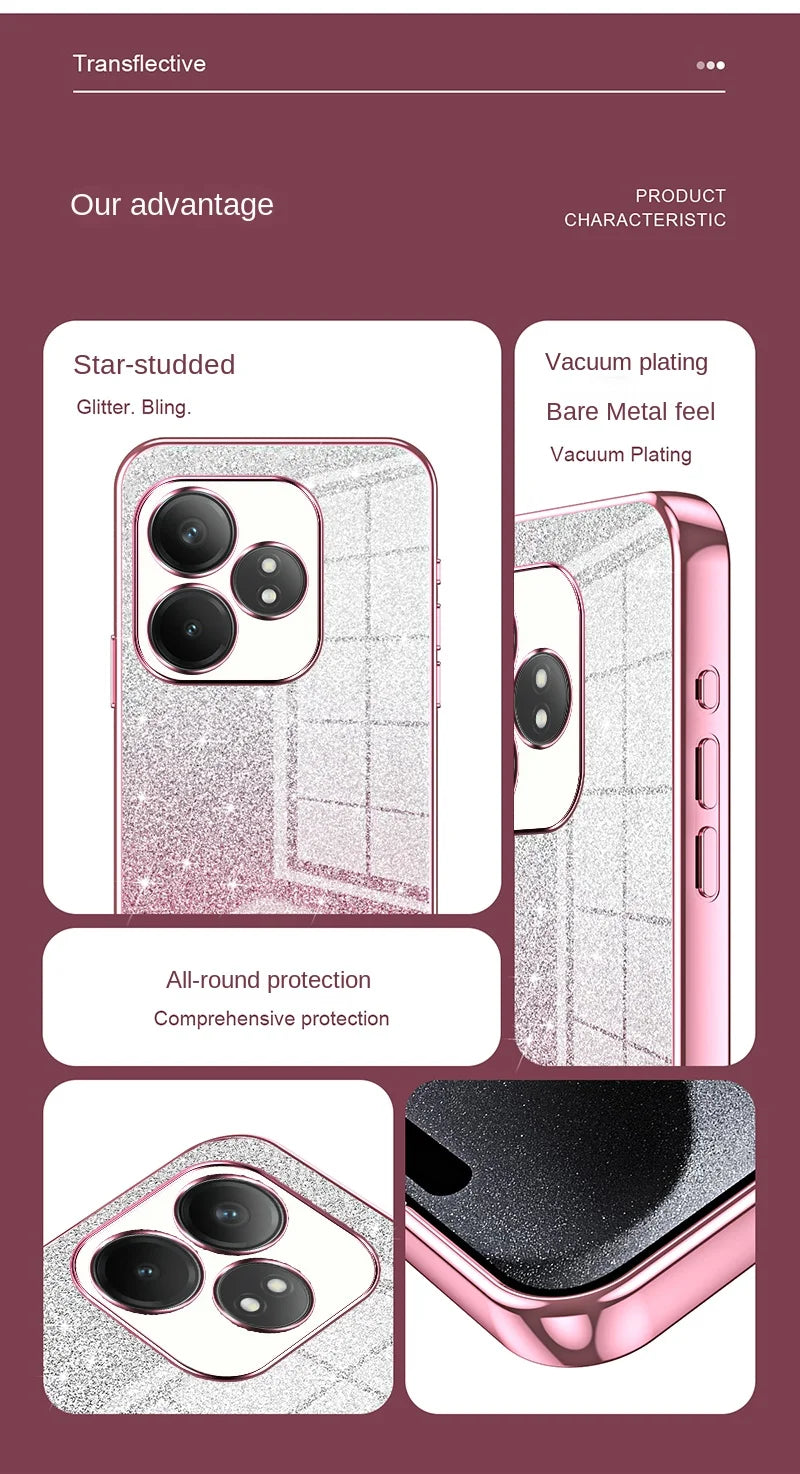 Glitter TPU Case for Realme GT Series