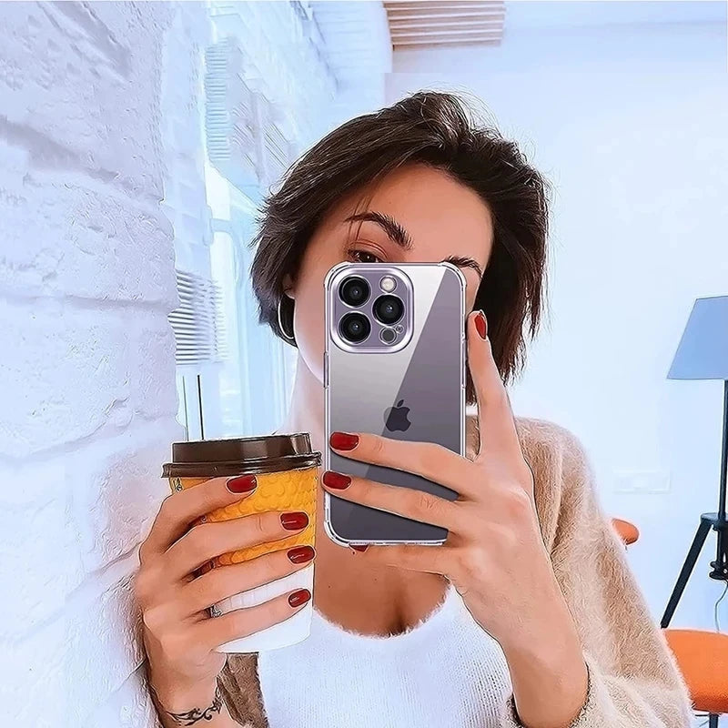 Clear Air Cushion iPhone Case