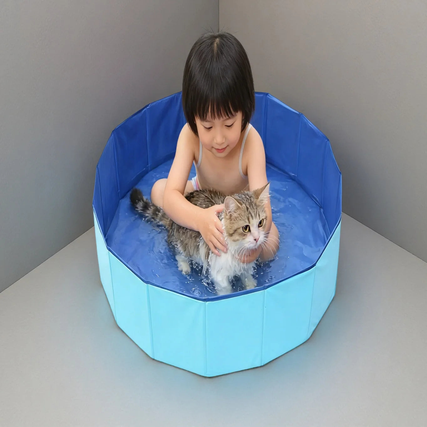 Foldable Portable Pet Swimming & Bath Pool