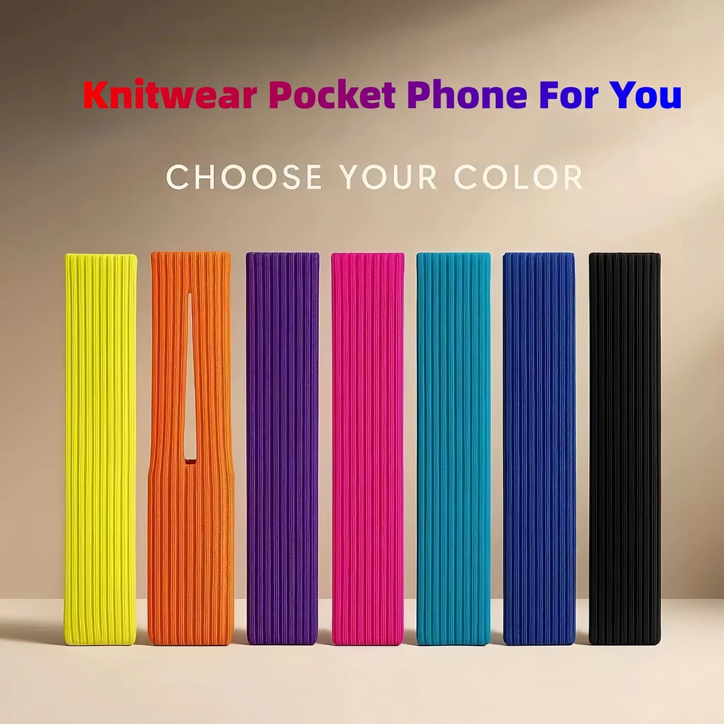 Long Knitwear Crossbody Phone Case for iPhone