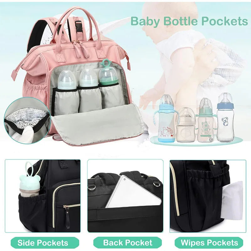 Large Capacity Women’s Diaper Backpack