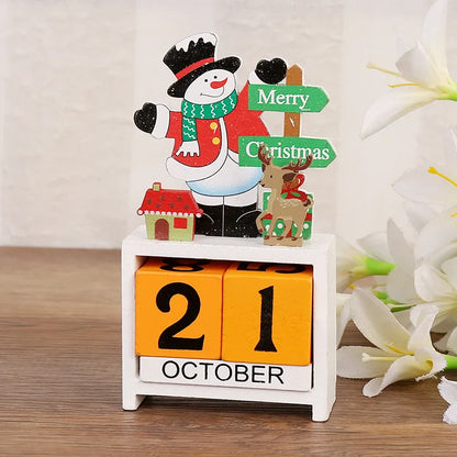 Wooden Christmas Countdown Calendar