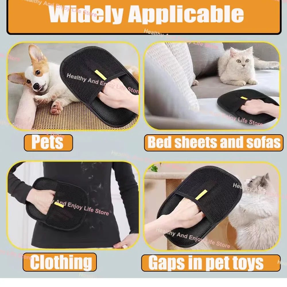 Pet Hair Removal Grooming Glove