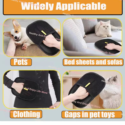 Pet Hair Removal Grooming Glove
