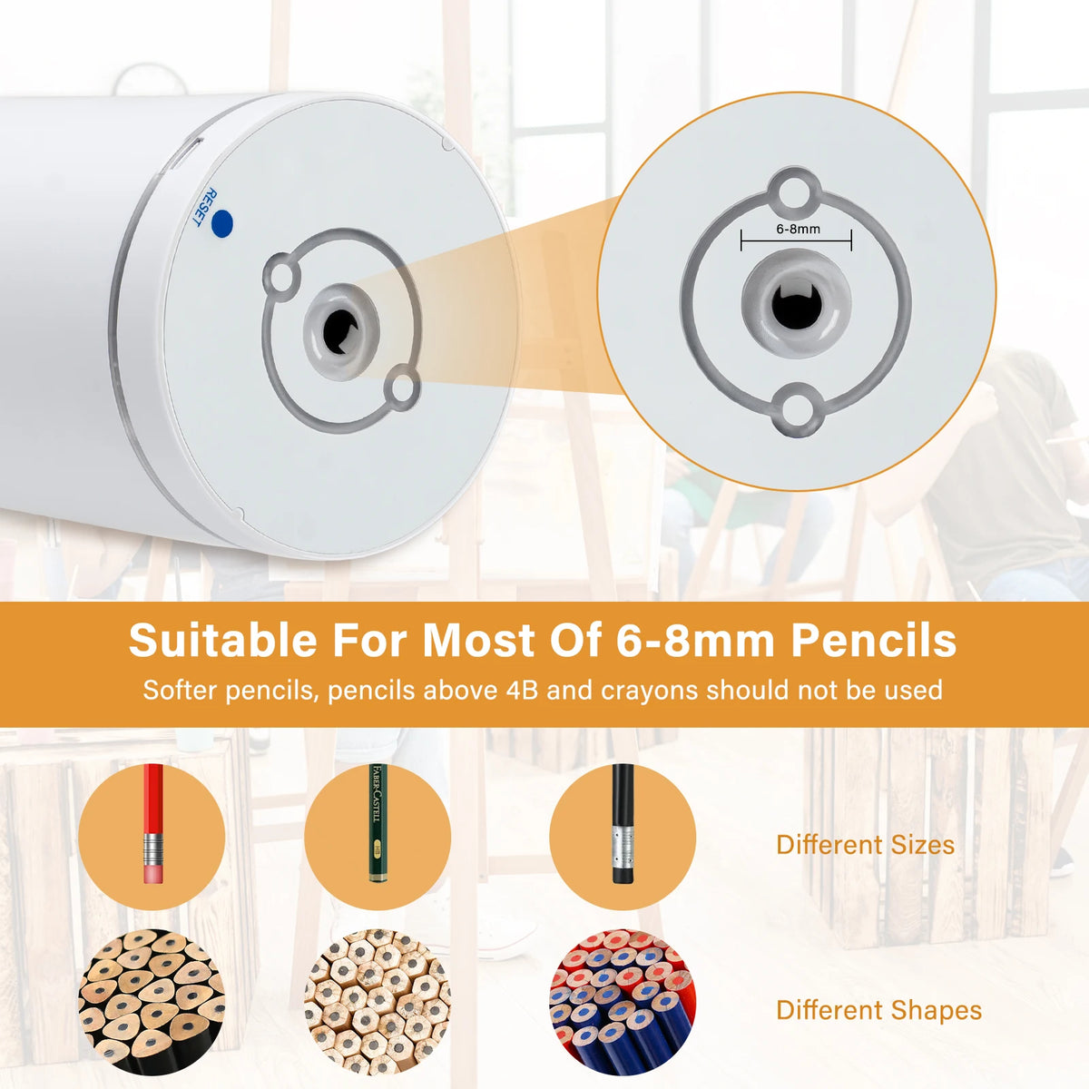 Fully Automatic Electric Pencil Sharpener