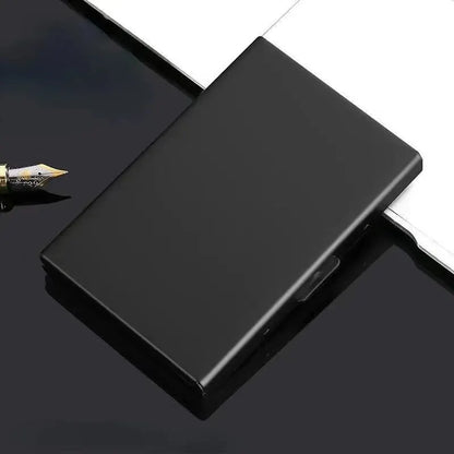 Stainless Steel RFID Blocking Credit Card Holder