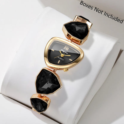 Rhinestone Bracelet Quartz Watch