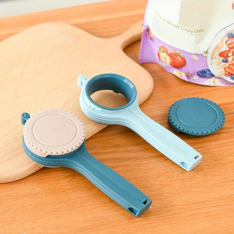Food Storage Bag Sealing Clip with Pour Spout