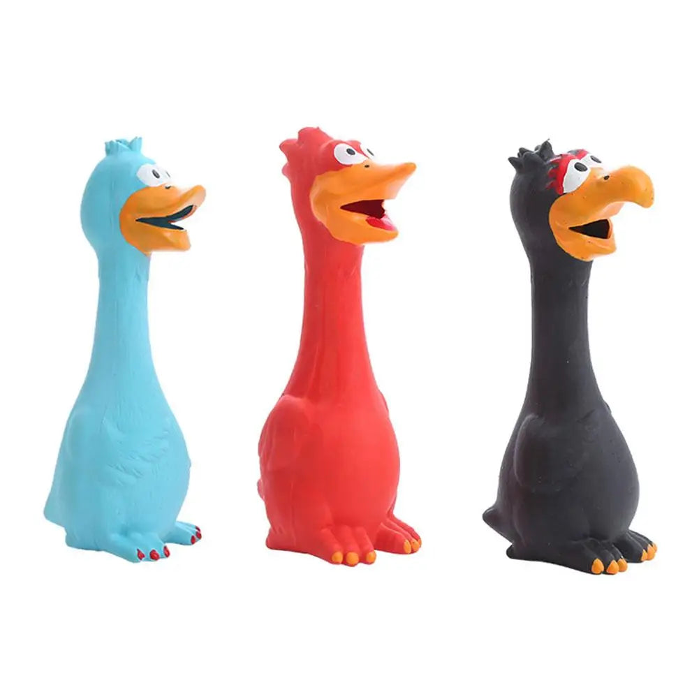 Squeaky Dog Chew Bone Toy