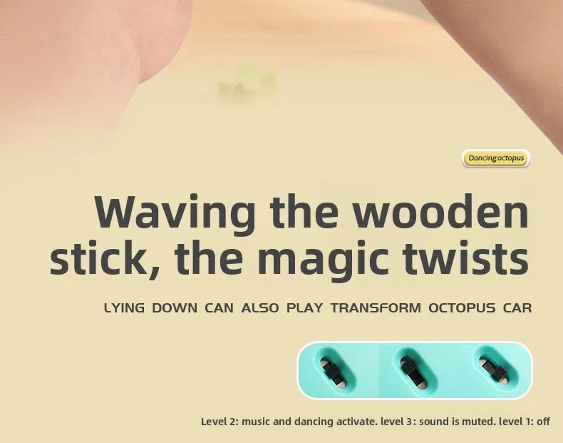 Interactive Dancing Octopus Toy