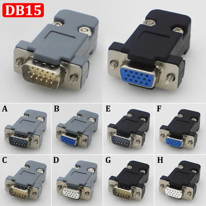 DB15 VGA Solder Connector Plug