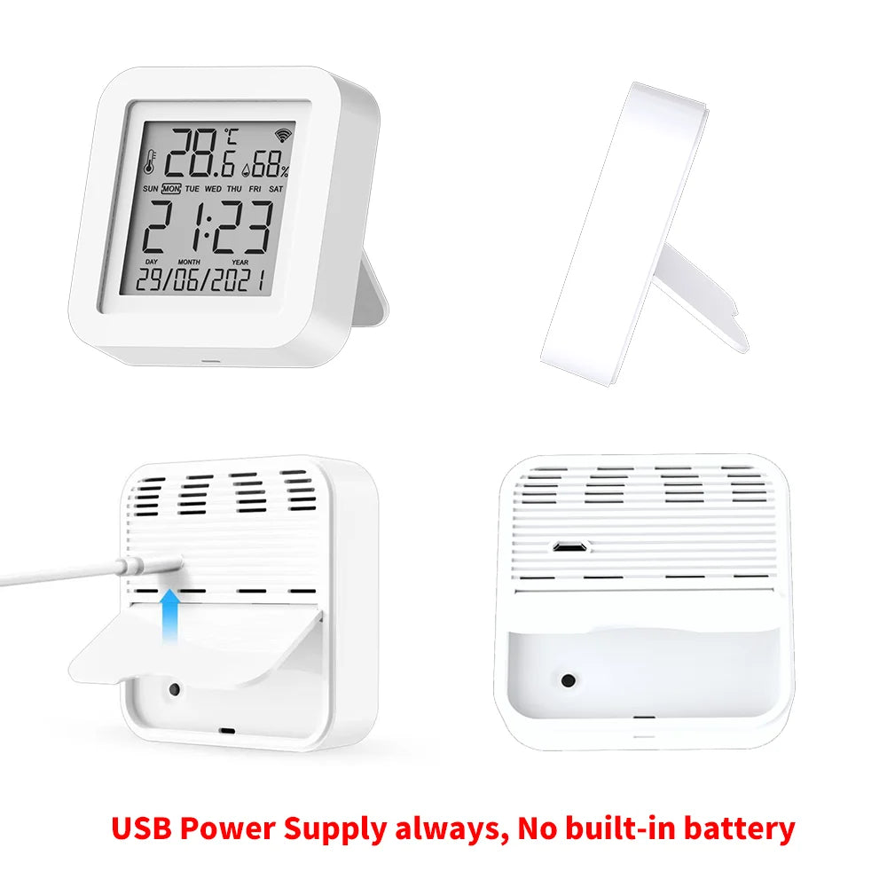 Smart WiFi Temperature & Humidity Monitor