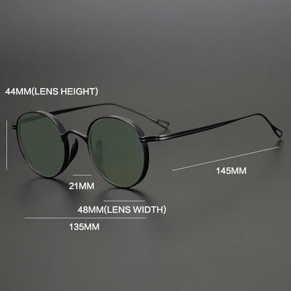 Pure Titanium Polarized Sunglasses