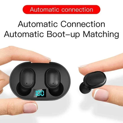 E6S Wireless Bluetooth Earbuds with Charging Case