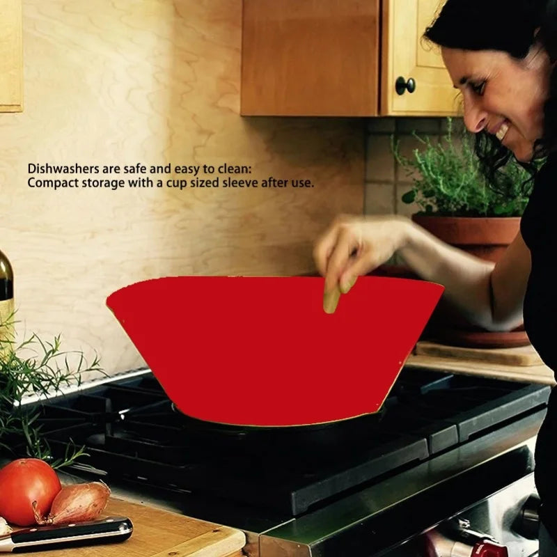 Silicone Splatter Guard Anti Oil Splash Protector