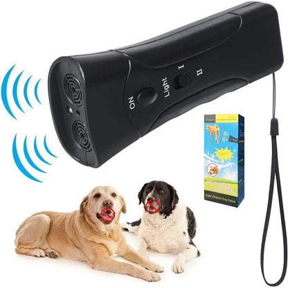 Ultrasonic Dog Training & Bark Control Device