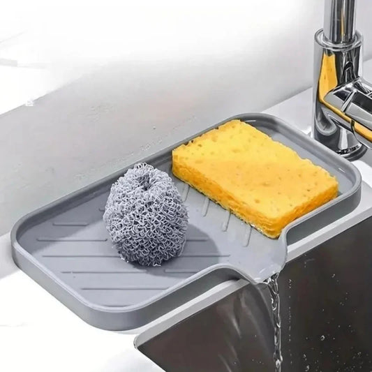 Silicone Sink Organiser Tray with Drainage