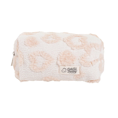 Cute Plush Heart-Shaped Pencil Case