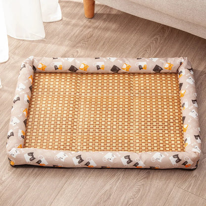 Cooling Rattan Pet Mat
