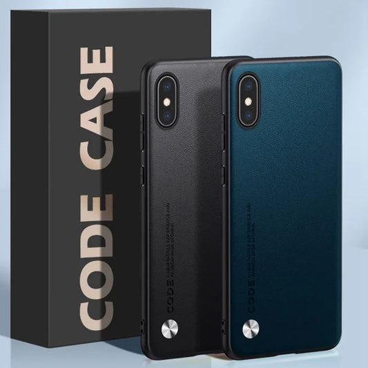 Premium PU Leather Shockproof Case for iPhone