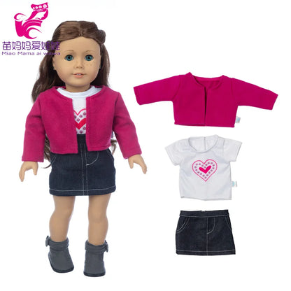 18 Inch  Baby Girl Doll Clothes