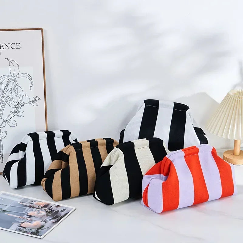 Summer Woven Crochet Beach Clutch Handbag