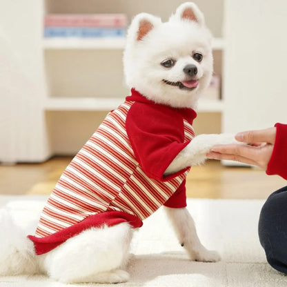 Striped Pet Pullover Shirt
