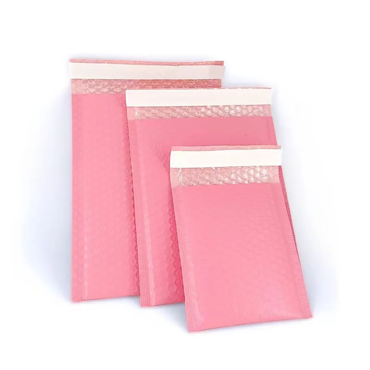 Pink Self-Seal Padded Poly Shipping Envelopes