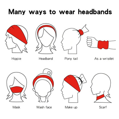 Absorbing Sweat Sport Hair Bands