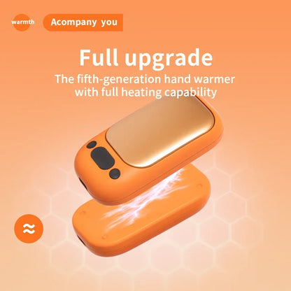Rechargeable Magnetic Hand Warmer with LCD Display
