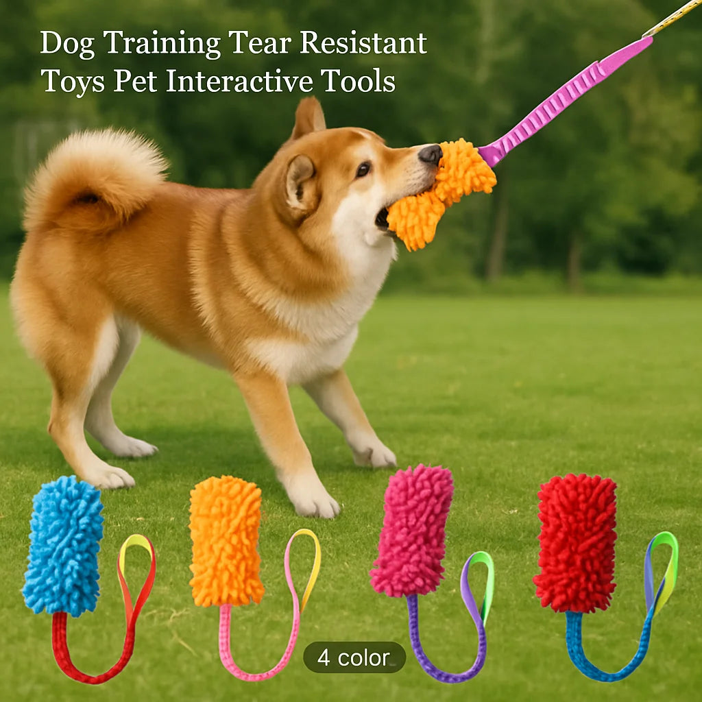 Durable Plush Rope Chew Toy for Dogs