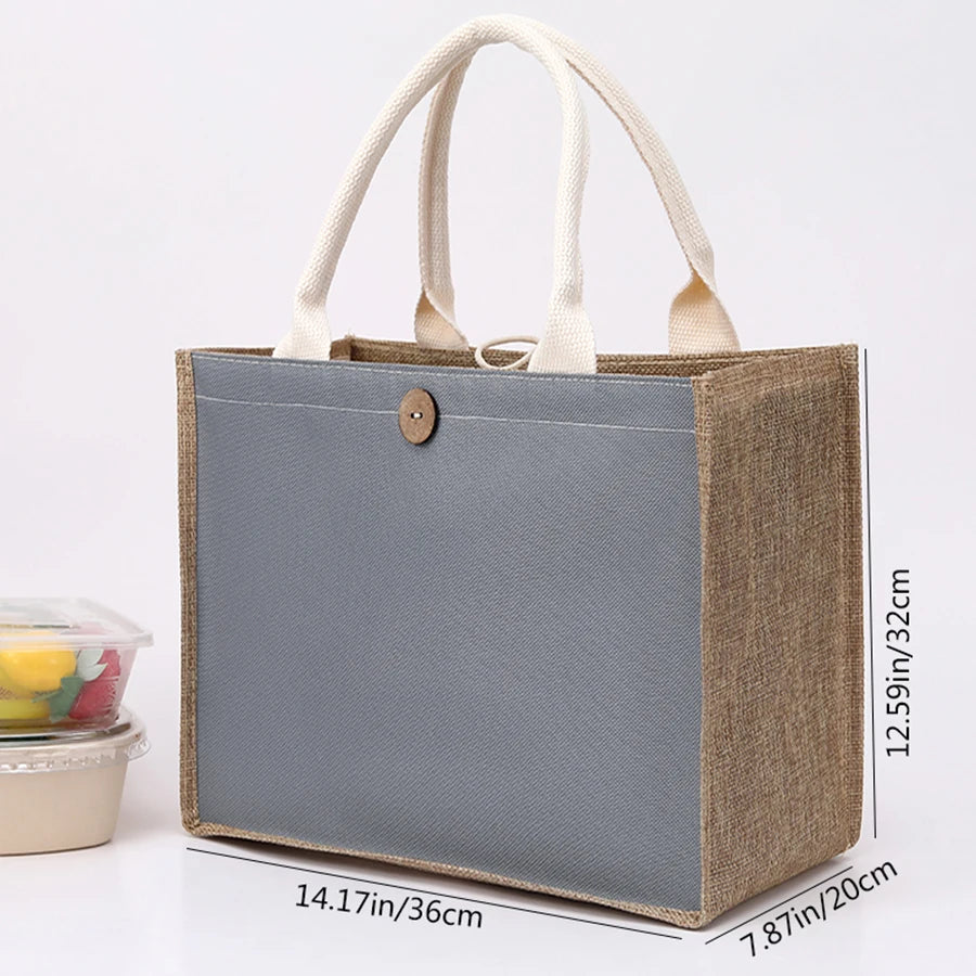 Canvas & Linen Everyday Tote Bag