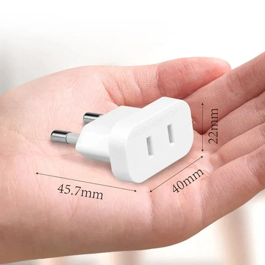 US to EU Travel Plug Adapter