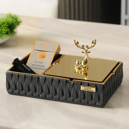 Luxury Resin Tissue Box Organizer
