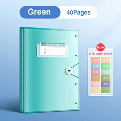 A3 Large Capacity File Folder